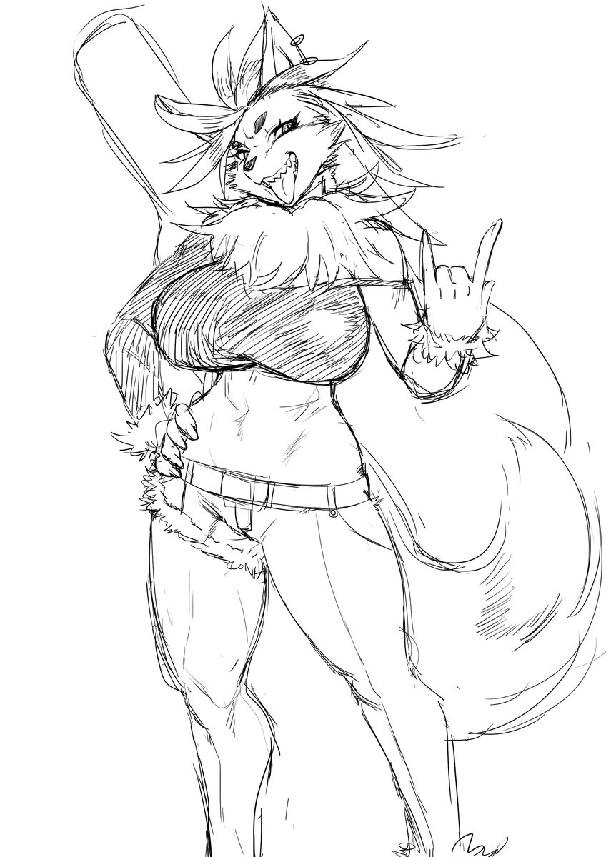 つかれた犬さんの動画を見るとケモ娘描きたくなるッッ! 