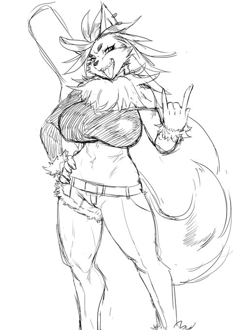 つかれた犬さんの動画を見るとケモ娘描きたくなるッッ! 