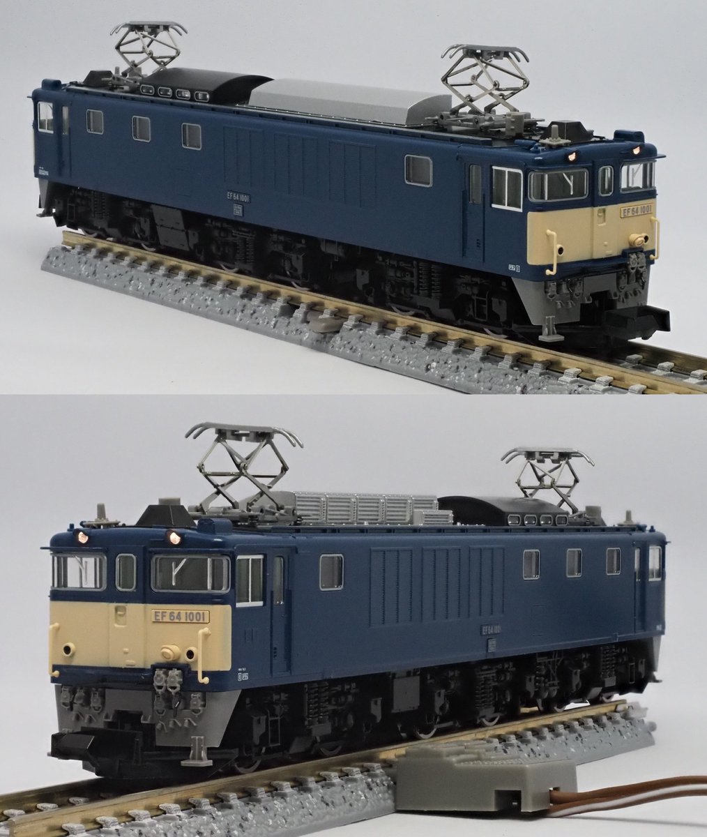 EF64形1001号機の量産品サンプルが到着‼️ 大変お待たせいたしました