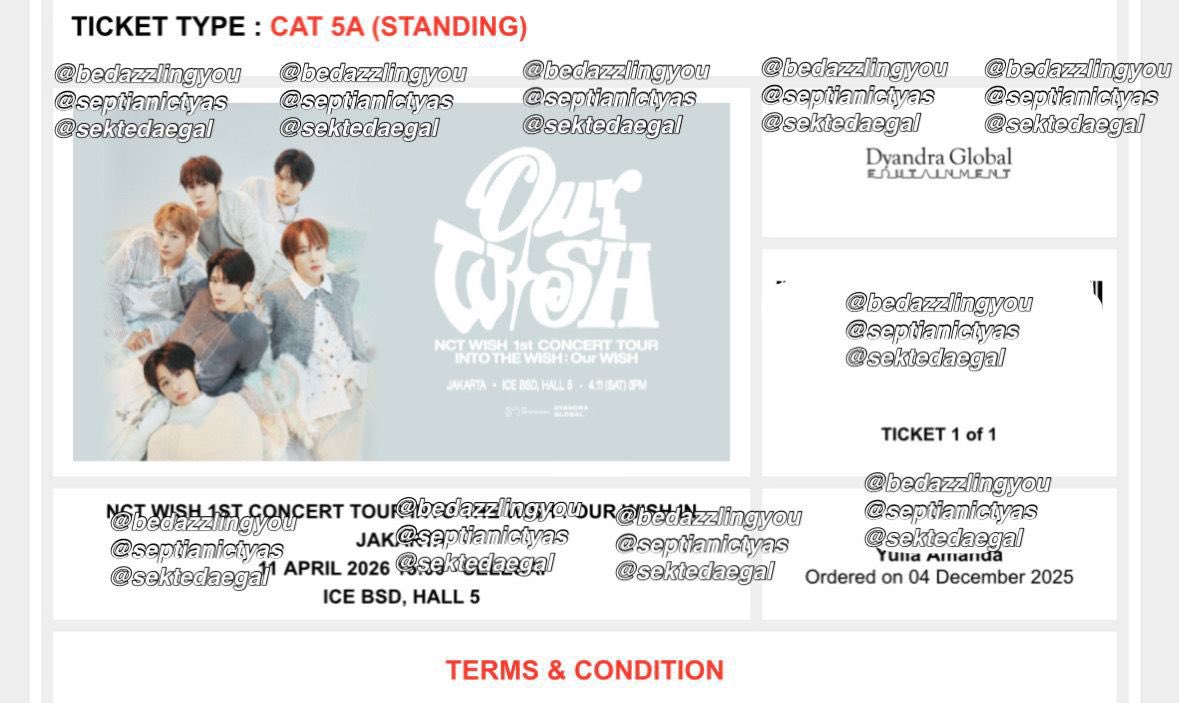 GIVEAWAY BUAT NCTZEN 🥹🫶🏻

✨TIKET CAT 5 NCT WISH INTO THE WISH in JAKARTA ✨

rules : 
- follow <a href="/bedazzlingyou/">Shine ✨</a> + <a href="/septianictyas/">Tyas🌼</a> + <a href="/sektedaegal/">GO SEKTE DAEGAL💚</a>
- RT + ❤️ + bookmark tweet ini
- isi form : bit.ly/NCTWISHY  
- WAJIB reply proof di reply