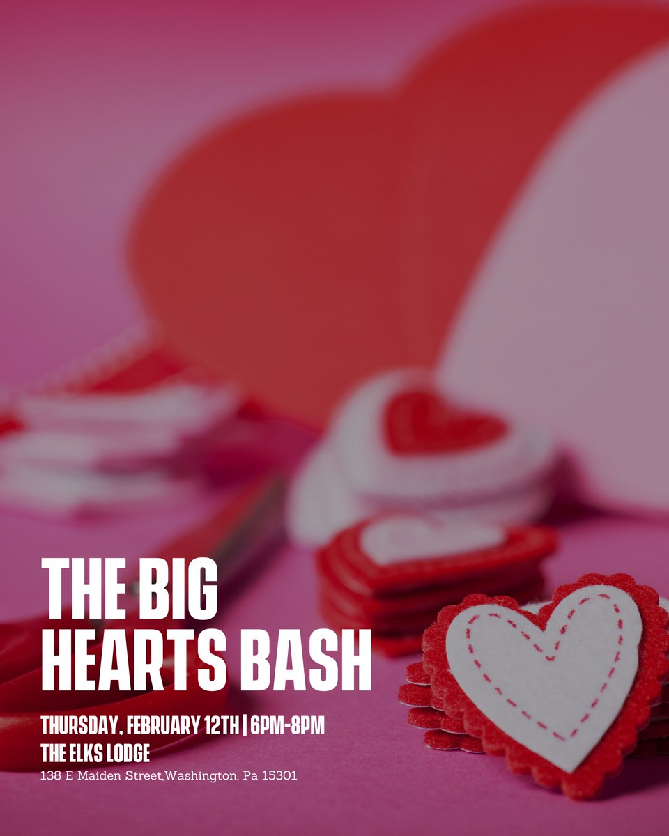 BBBSPgh's tweet photo. Celebrate Valentine’s Week with us for an evening of delicious food, exciting raffle prizes, music, and fun activities! 💌

Click the link below to get tickets now!

https://t.co/jbM9j0S1NZ

#BeBIG #BigBrothersBigSisters #Pittsburghnonprofit #BeABig #Pittsburghevents https://t.co/KZH93Stvev