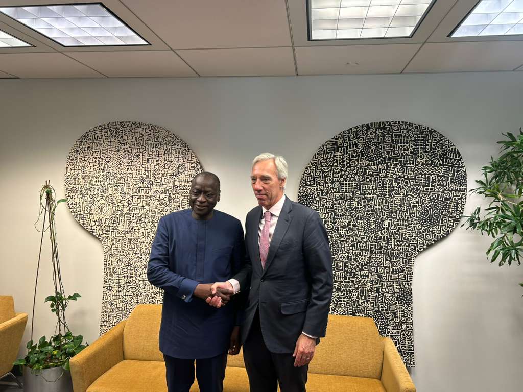 ousmane_diagana's tweet photo. I had the pleasure of welcoming European Union's Special Representative @JoaoCravinho to our Washington DC offices for an exchange on the EU’s Renewed Approach to the #Sahel and opportunities to enhance collaboration in the region. https://t.co/JUvFQVpptO