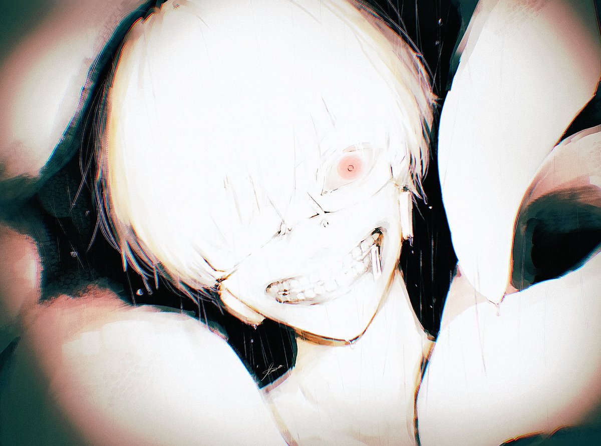 飛行機雲ページ トーキョーグール　⭐︎金木研 金木研 #東京喰種 #TokyoGhoul