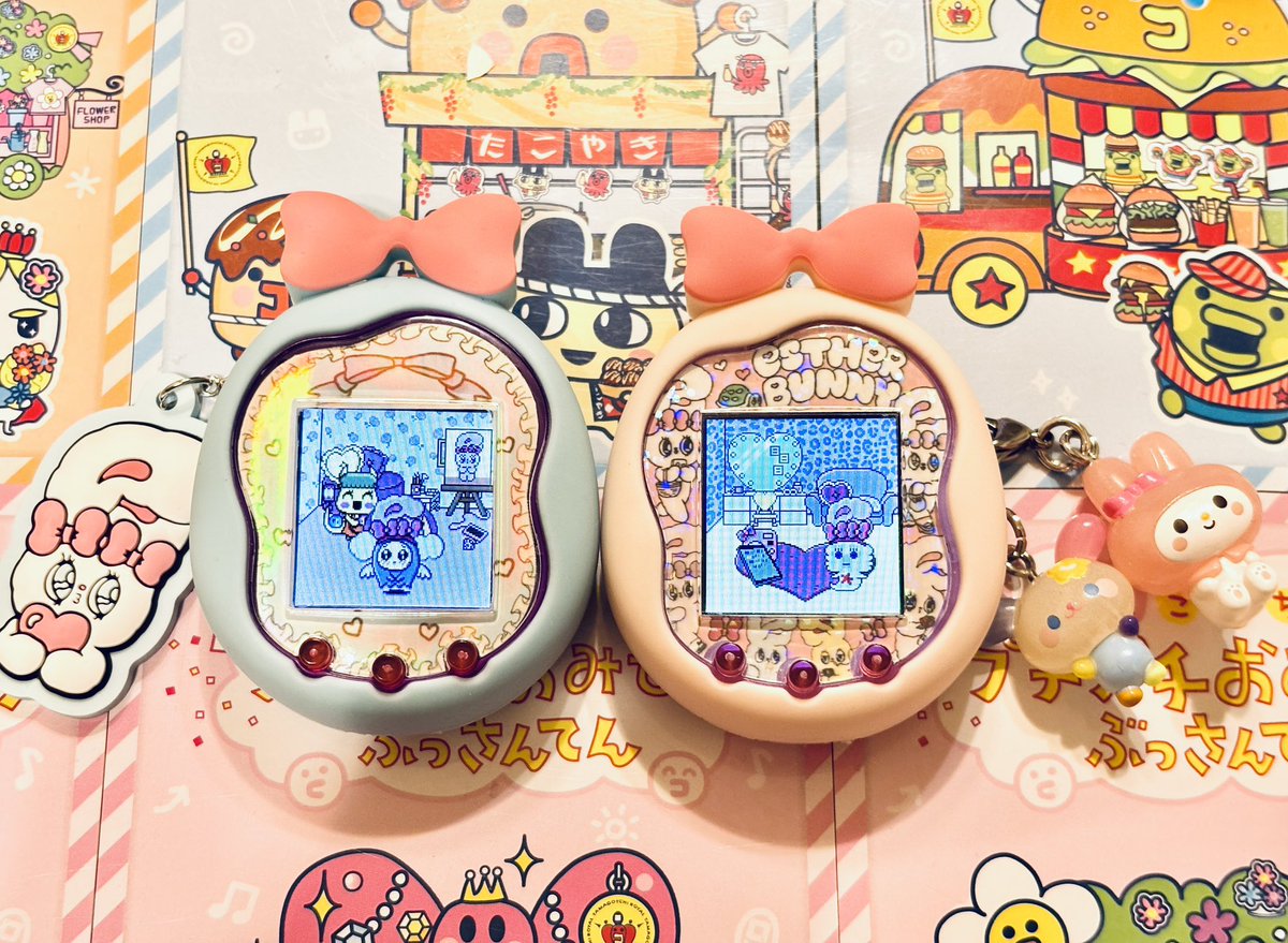 uni2台でエスターバニーを楽しむよ❣️? エスターバニーのキャラにし 