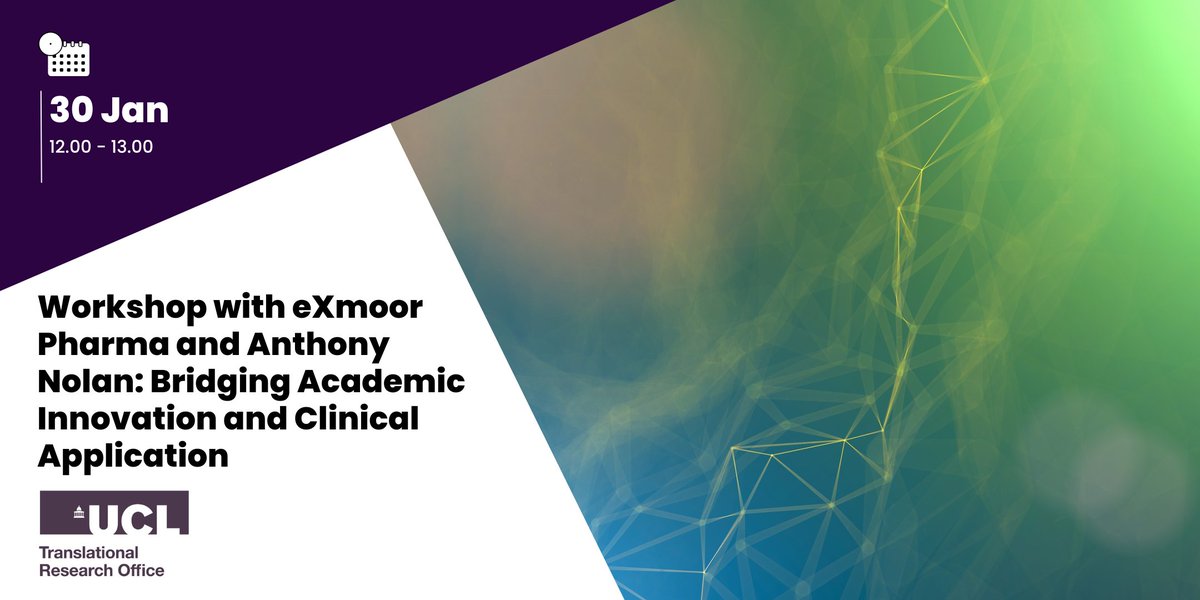UCL Translational Research Office tweet media