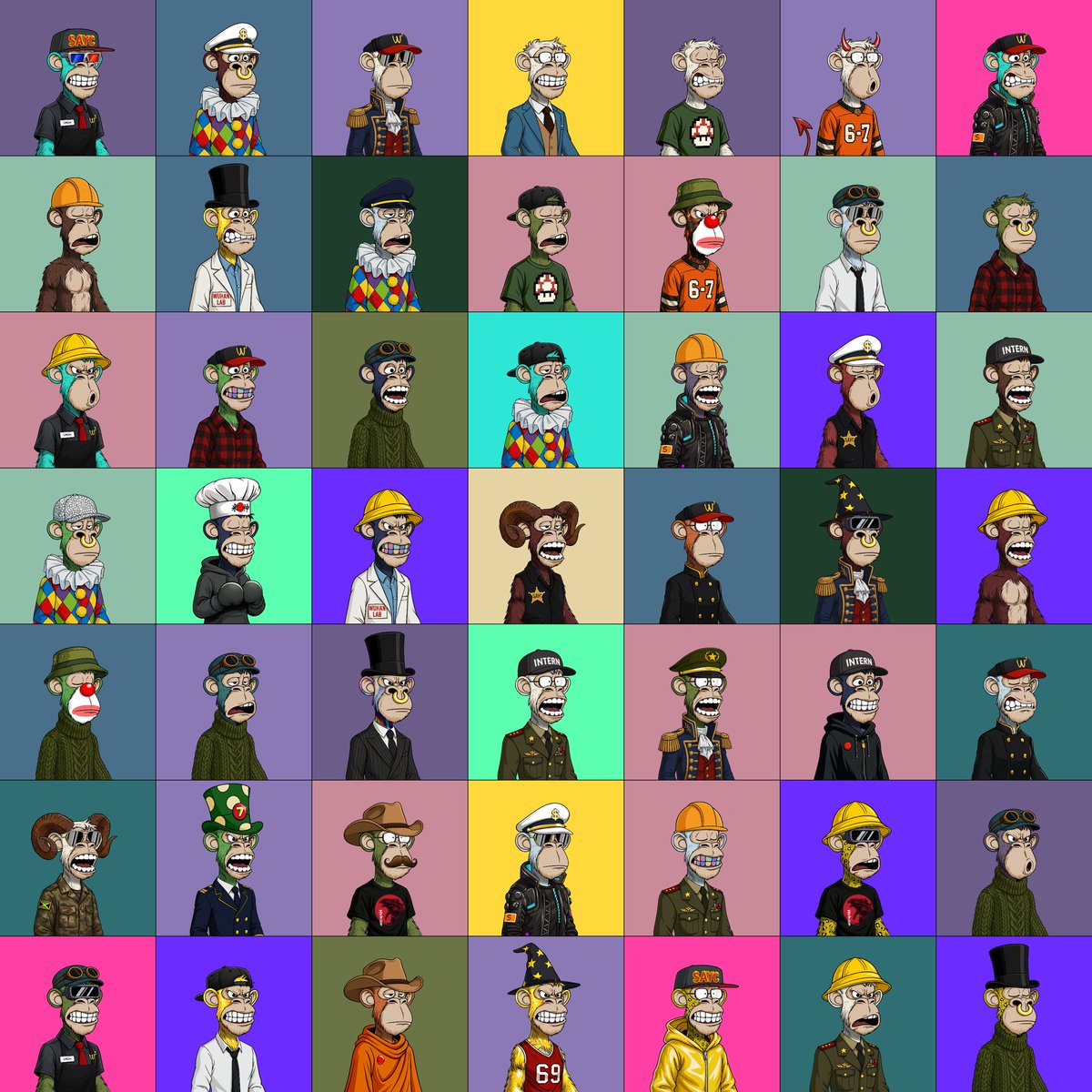 <a href="/SloppyApeYC/">Sloppy Ape Yacht Club</a> The traits are tooooo good 🔥