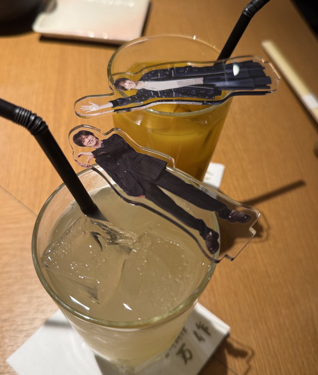 フォロワーさんと夜ご飯食べながらお話しさせてもらいました☺️ 観たものの感想を新鮮なうちに語り合えたり自分が行ってない回のお話聞けて楽しかった〜！