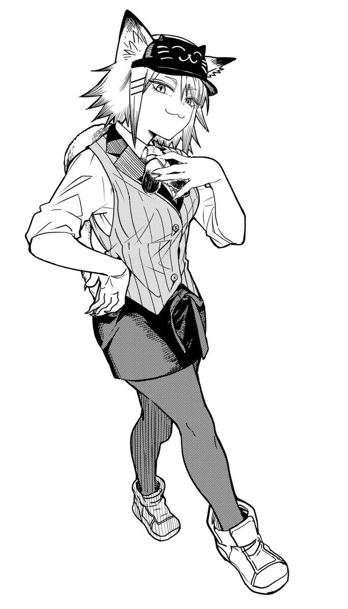トコヤミレストランて漫画に出てくる
とても可愛いい猫パイセンです。 