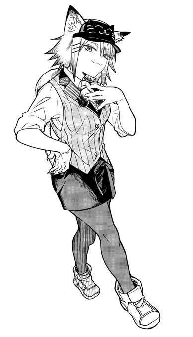 トコヤミレストランて漫画に出てくる
とても可愛いい猫パイセンです。 