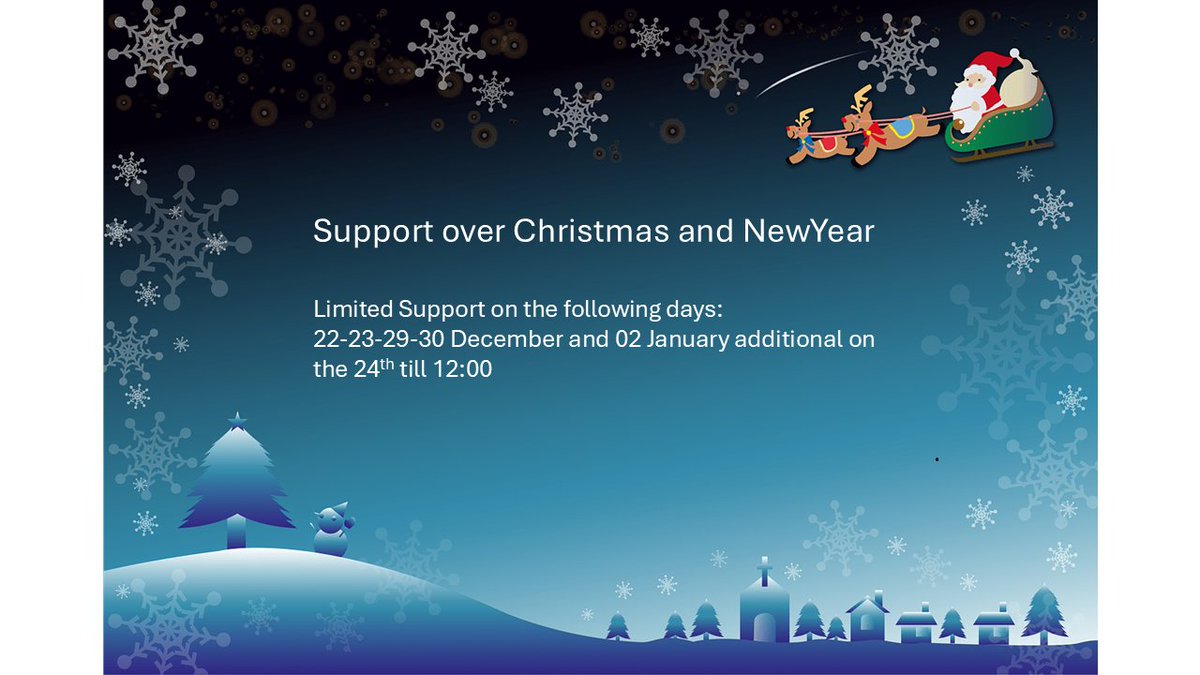ilevelSoftware's tweet image. We'd like to wish all our fashion brands, partners and colleagues a wonderful festive break, and strong sales! Merry Christmas and Happy New Year! Our Support Hours over the coming period are as follows:
