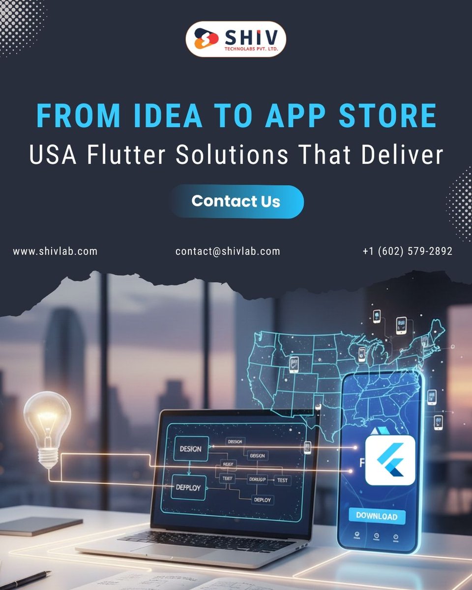 Shiv_Technolabs's tweet image. 📱 𝗖𝗿𝗲𝗮𝘁𝗶𝗻𝗴 𝗔𝗽𝗽 𝗦𝘁𝗼𝗿𝗲-𝗥𝗲𝗮𝗱𝘆 𝗔𝗽𝗽𝘀 𝘄𝗶𝘁𝗵 𝗨𝗦𝗔 𝗙𝗹𝘂𝘁𝘁𝗲𝗿 𝗗𝗲𝘃𝗲𝗹𝗼𝗽𝗺𝗲𝗻𝘁

🌐 shivlab.com/flutter-app-de…
📧 contact@shivlab.com
📞 +1 (602) 579-2892

#flutterdevelopment #flutterappdevelopment #mobileappdevelopment #shivtechnolabs #knightcoders