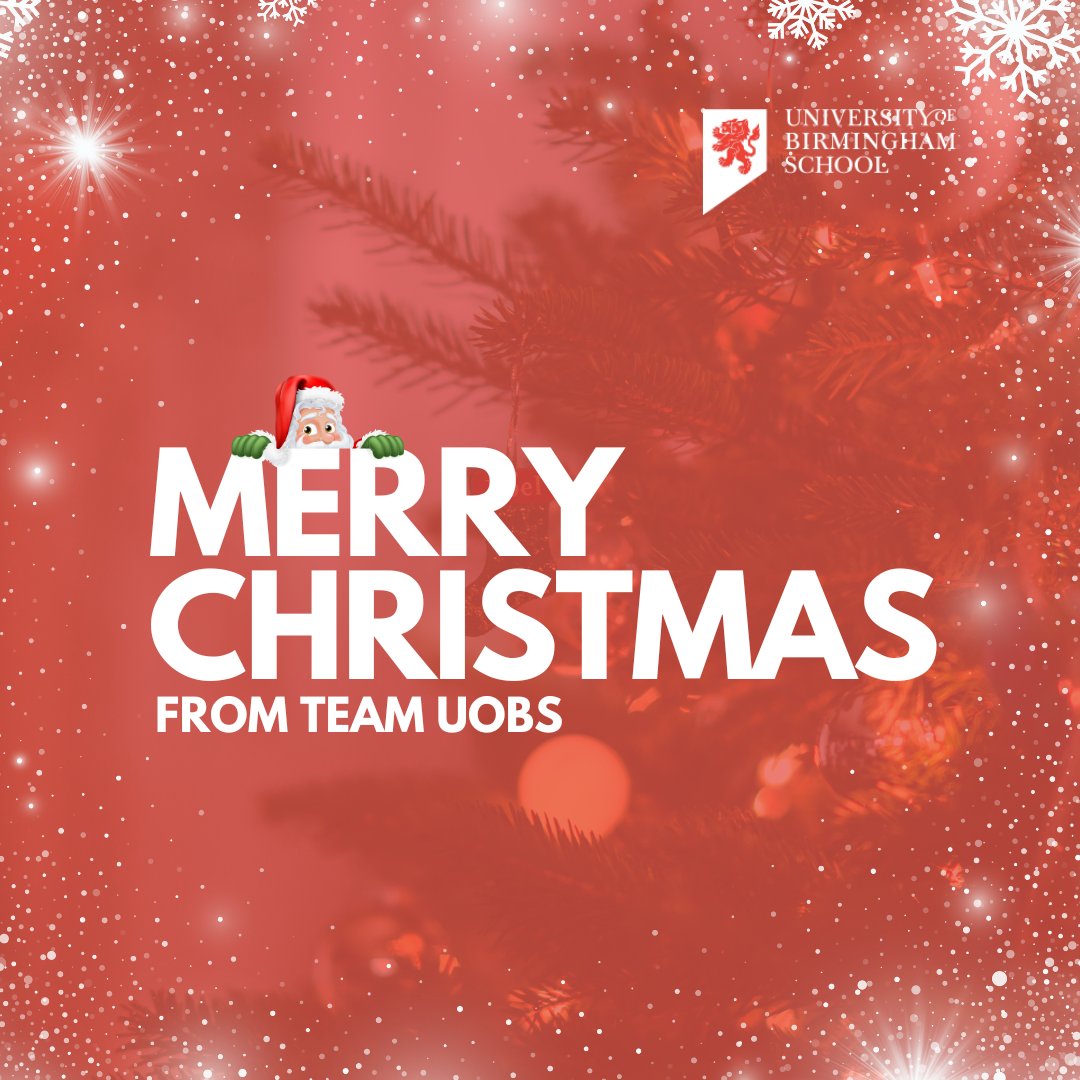 UoBSchool's tweet photo. Wishing you a Merry Christmas from Team UoBS! 🎄🎁⛄️ #Christmas2025 https://t.co/e6lZXnPsIc