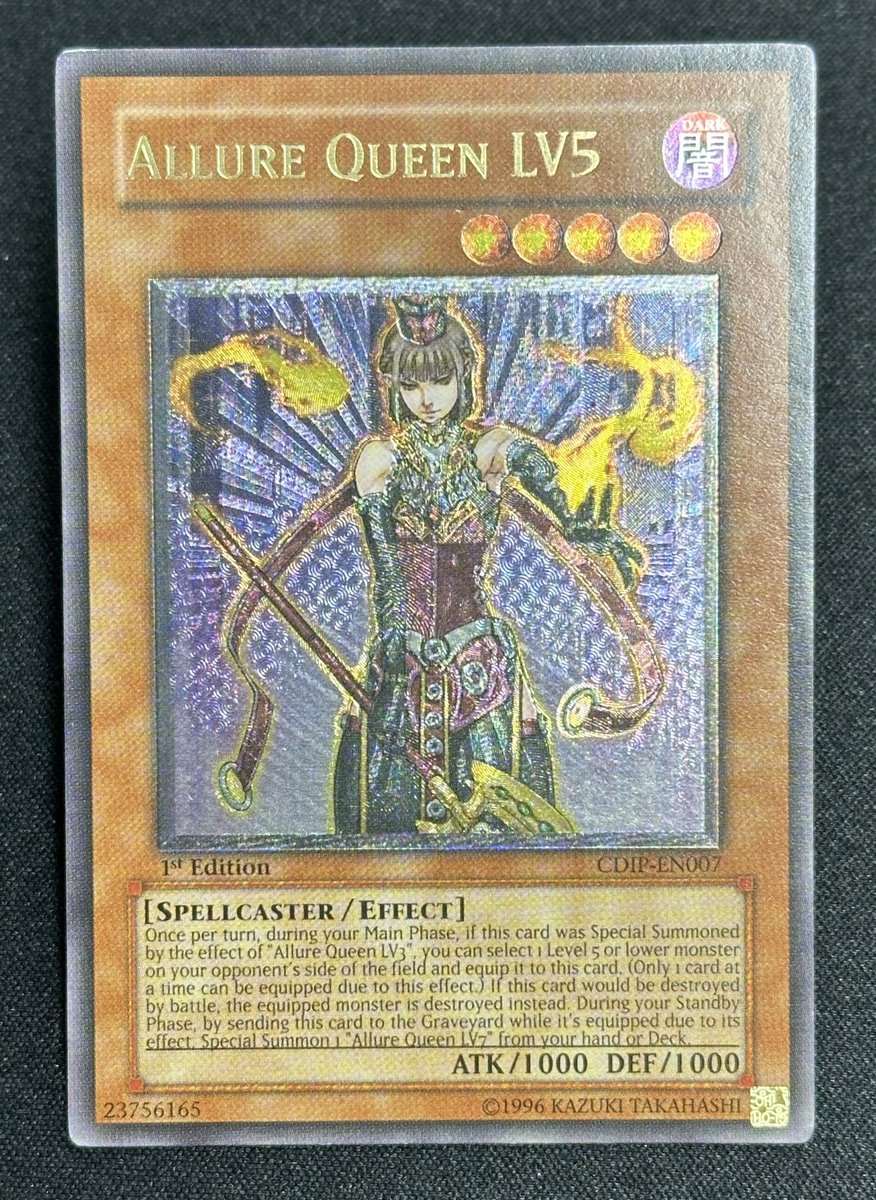 遊戯王 他言語特価】 魅惑の女王LV5【北米版 1st レリーフ】 ￥5,980