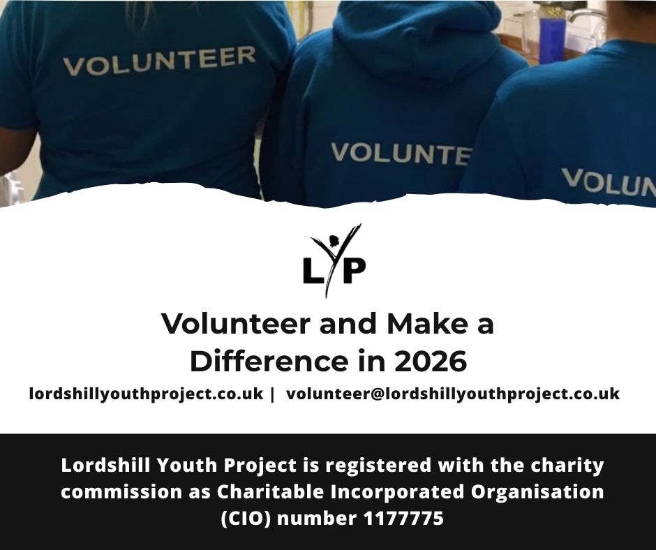 Want to make a real difference in 2026?

 Join our amazing volunteer team at Lordshill Youth Project and help support young people in our community.  📩 volunteer@lordshillyouthproject.co.uk 📷 lordshillyouthproject.co.uk 

#Volunteer #Volunteering #Southampton #YouthWork #Community