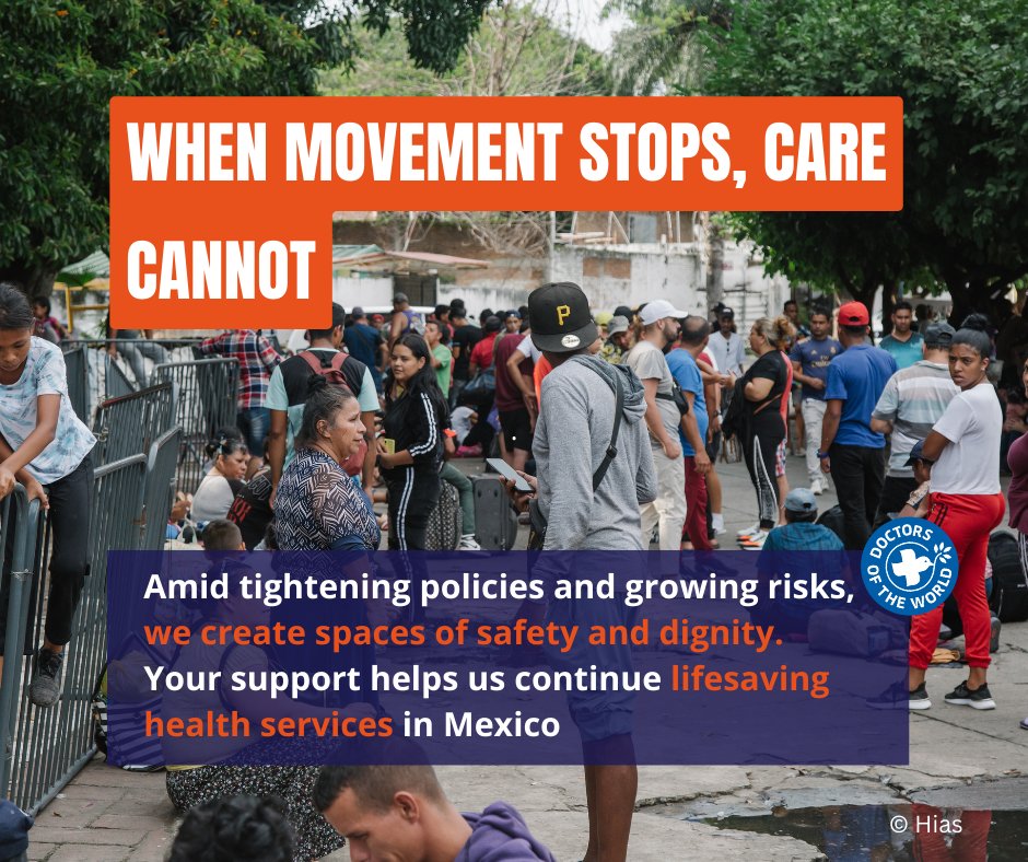 14,000+ migrants returned south in early 2025 after U.S. border restrictions, putting shelters and resources in Mexico under severe strain. DotW provides medical care, mental health support, and protection—lifelines for migrants stuck in limbo.
#InternationalMigrantsDay