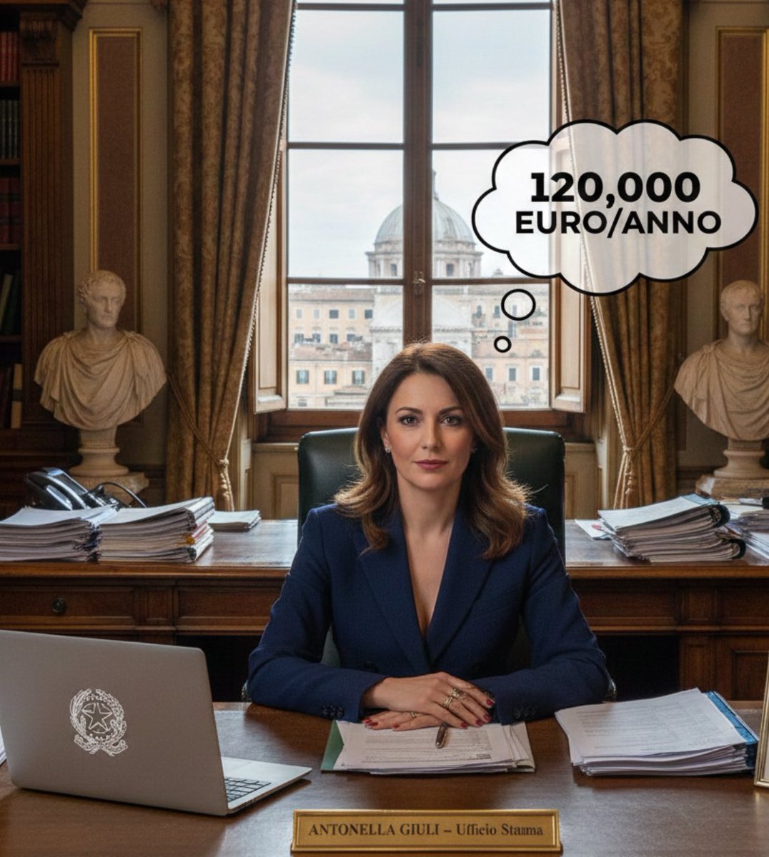La sorella del ministro della cultura,Antonella Giuli, lavora da qualche mese nell’ufficio stampa della Camera dei deputati, assunta a chiamata diretta, a 120.000 Euro l’anno