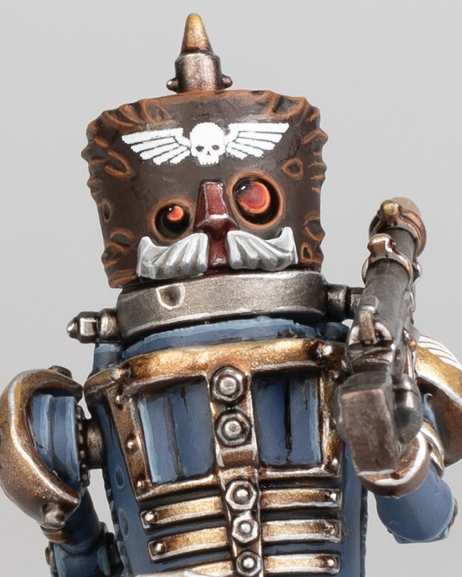 Warzone_Studio's tweet photo. How do you like this version of a tin soldier?
I actually pictured him as a Nutcracker.
But the work by @harvey.snape  is wonderful.

#WarzoneStudio #paintingwarhammer #warhammer40000 #warhammercommunity https://t.co/L3xNJD2bGe
