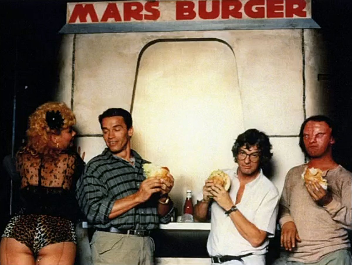 On the set of TOTAL RECALL