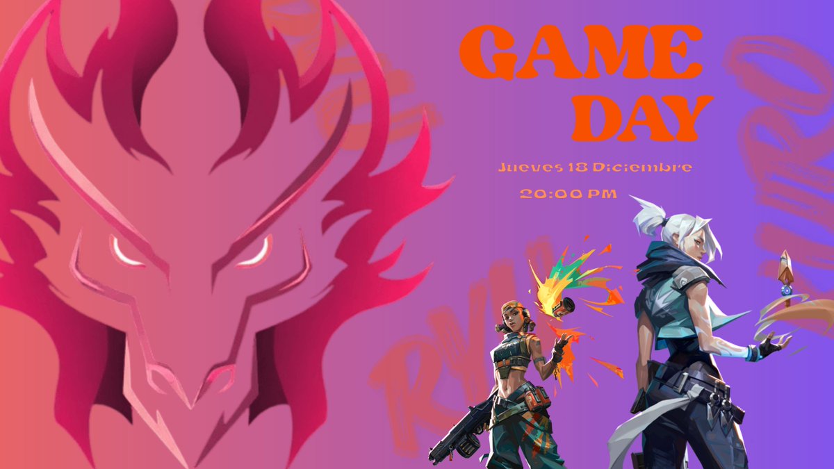GAMEDAY 🚨

Chocamos contra un rival que busca frenar nuestro ascenso 🐉

 RYU KURO 🆚 DARK FANG 🔥 

🏆 Spike League | Jornada 3 <a href="/spikeleague_ES/">Spike League</a> 
⏰ 20:00H 🇪🇸
📺 SÍGUELO EN DIRECTO AQUÍ: twitch.tv/spikeleague_es

🖤

#SpikeLeague #Gameday #Esports #KURO #VALORANT