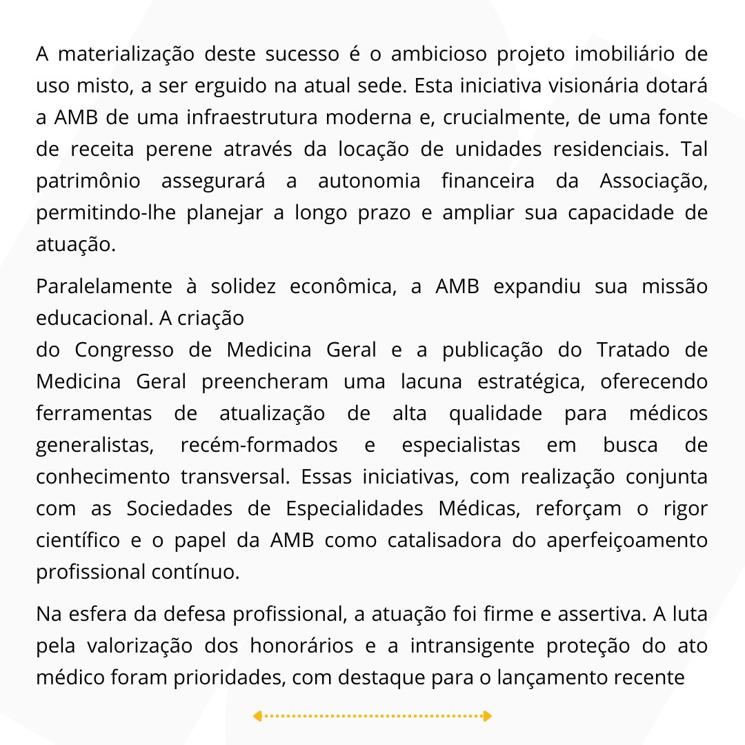 Associação Médica Brasileira tweet media