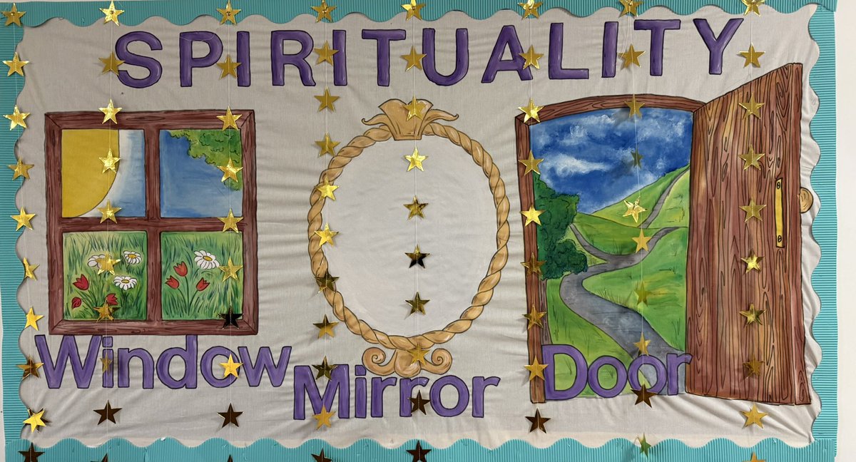 Another lovely display of the Windows, Mirrors, Doors approach. This time at St. Mary’s Shenfield <a href="/ChelmsDiocEd/">Chelmsford Diocesan Board of Education</a>