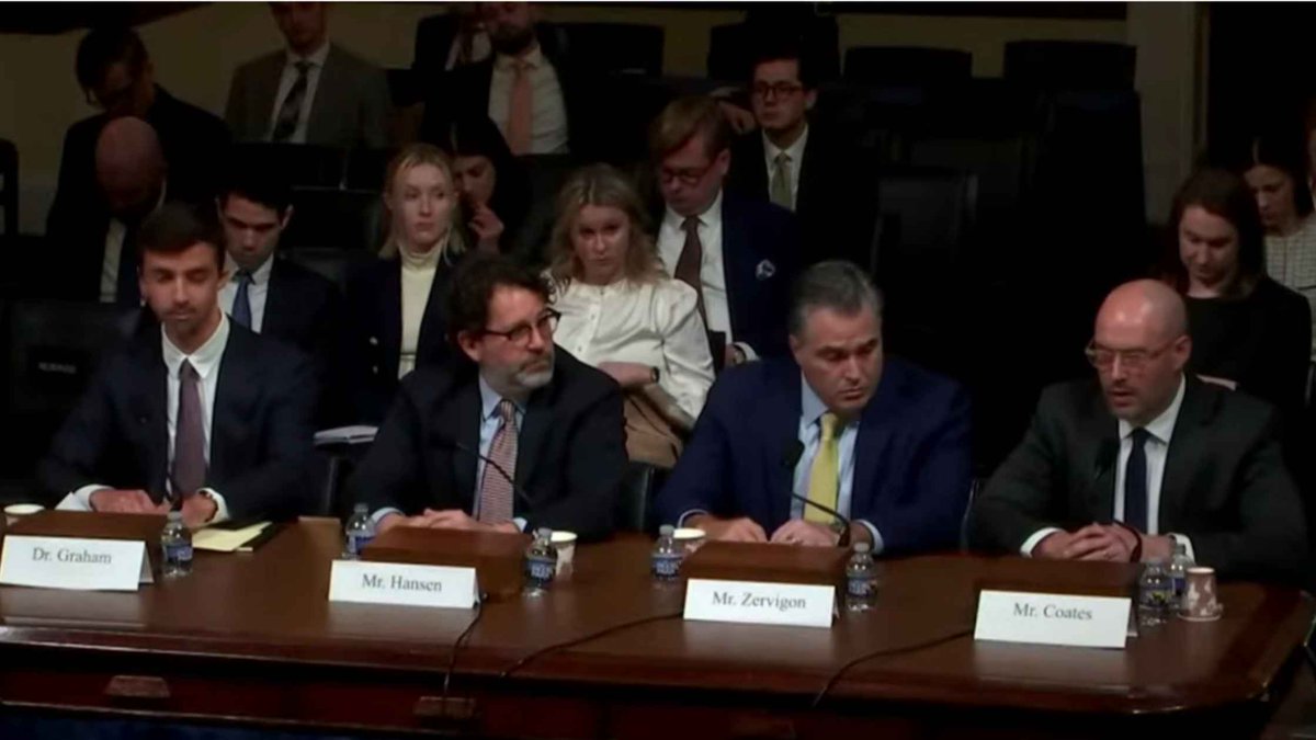 House Homeland Security Committee hearing on artificial intelligence. Read the transcript here. rev.com/transcripts/he…