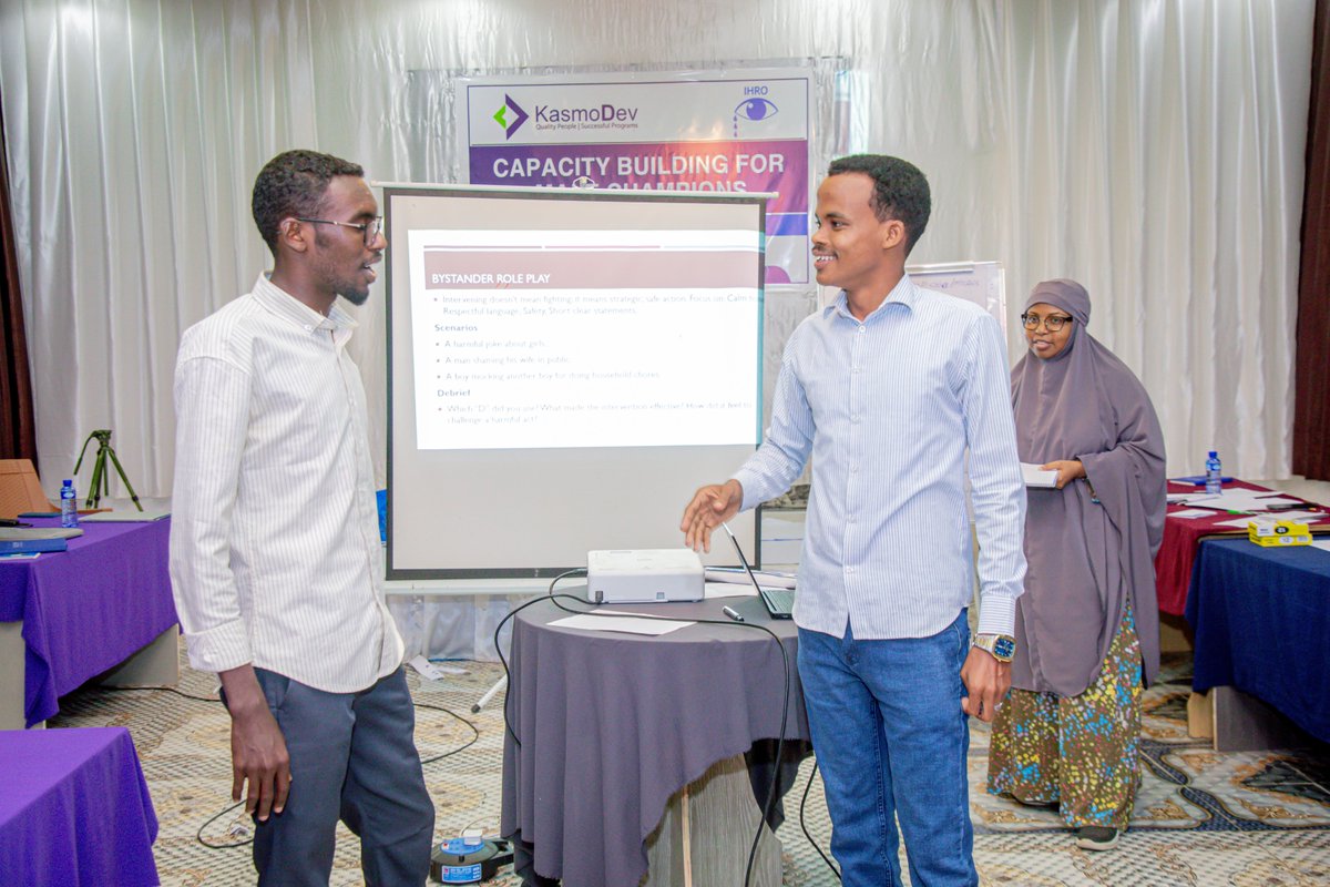 ihrosom's tweet photo. IHRO, in partnership with Kasmo Dev and with support from IOM’s #Women2Women project, conducted a 2-day capacity-building training to establish male champions who will promote women’s empowerment, advocate for women’s rights, and drive positive community change. https://t.co/rsxEl5CFxc