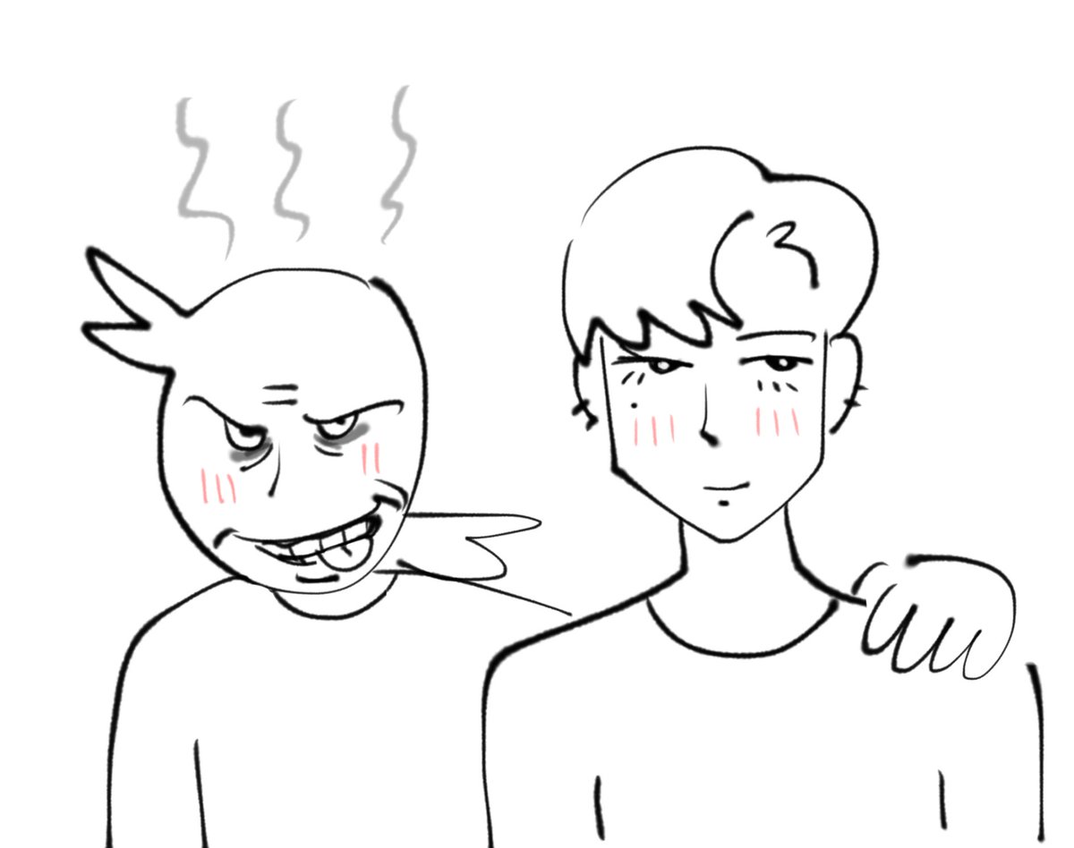 wasabiiiladyy's tweet image. I’m scared of dating someone conventionally attractive because I’m afraid I’d look like this sitting next to them