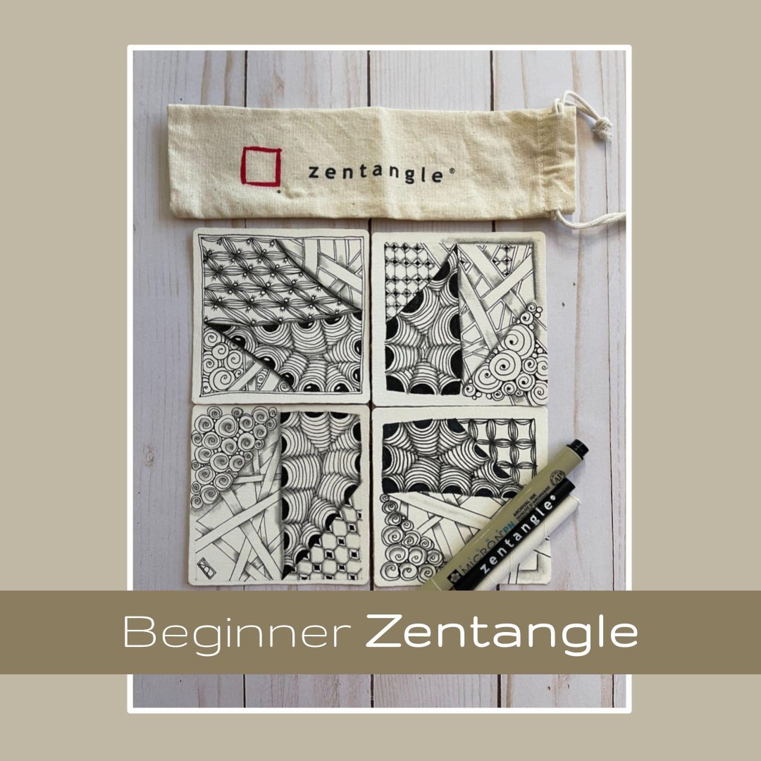 ArtsWayland's tweet photo. Relax, draw, and create with Zentangle at Arts Wayland ✨
 🖊 Beginner Zentangle: Sun 3/15, 1–3 PM
 🎨 Beyond the Basics: Sun 3/22, 1–3 PM
 📍 AW Gallery | $35/class
 Register https://t.co/6M299qC64F
 All materials included. Limited spots! https://t.co/gi8LXT1bm3