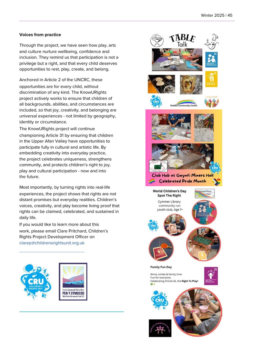 Child Rights Unit tweet media