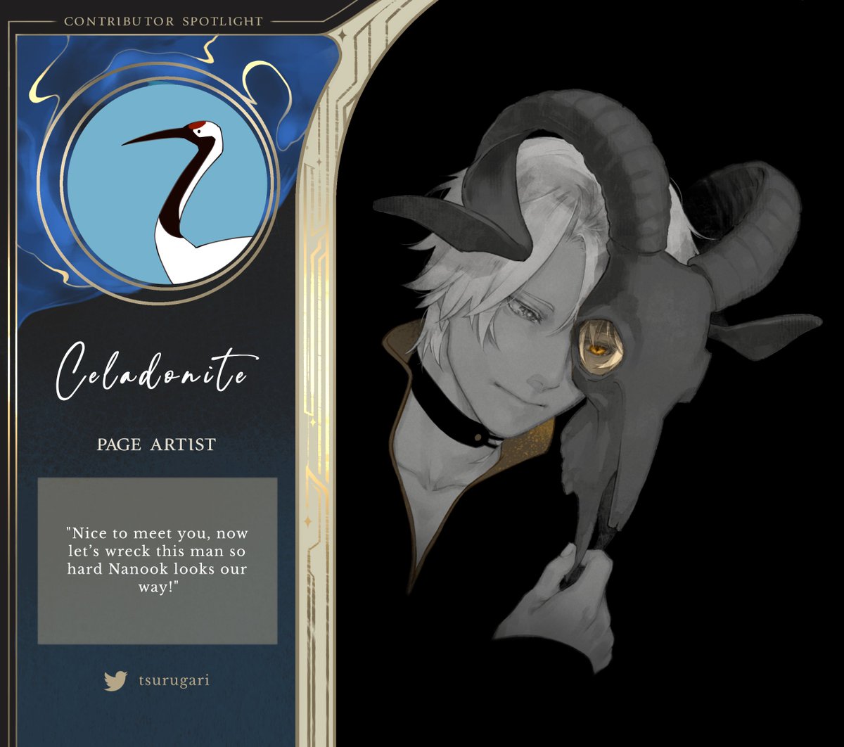 botphaizine's tweet photo. 🐑 CONTRIBUTOR SPOTLIGHT 🐑

"It goes as it goes now. The end will be destiny. You cannot burn flesh or pour unguents, not innocent cool tears, that will soften the gods' stiff anger."

Next to be seated at the banquet is our page artist, @tsurugari! https://t.co/h8JxyKE9Zy