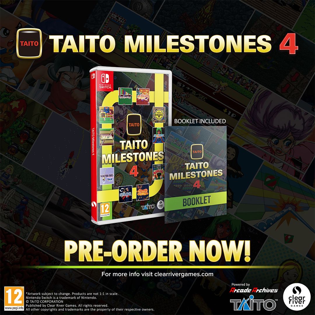 clearrivergames's tweet image. Taito Milestones 4

Beat ’em ups ✔️
Puzzle classics ✔️
Sports challenges ✔️
Platformers ✔️

This collection has everything.

A true celebration of arcade creativity from @TAITO complete with quality-of-life improvements!

shop.clearrivergames.com/collections/ta… 

#RetroGaming #Taito