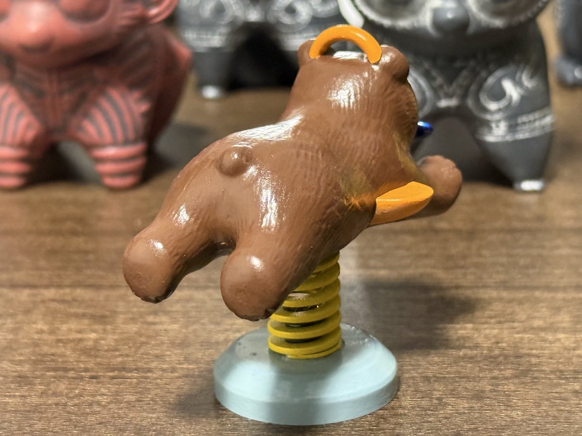 妄物殿での産物:
スプリングマ
すごく好きなデザインです🥰
これも実物大であれば是非乗ってみたい🙂‍↕️

#zozoï
#妄物殿
#妄想工作所