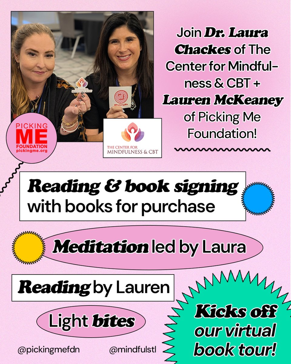 🎉 Book Launch Party 🎉
Jan 17, 7 PM @pippinstavern
39 E Chicago Ave, Chicago, IL

We're excited to share that The BFRB Workbook for Teens &amp; Young Adults is available! Come celebrate this momentous occasion at our book launch party in Chicago and kick-off our virtual book tour!