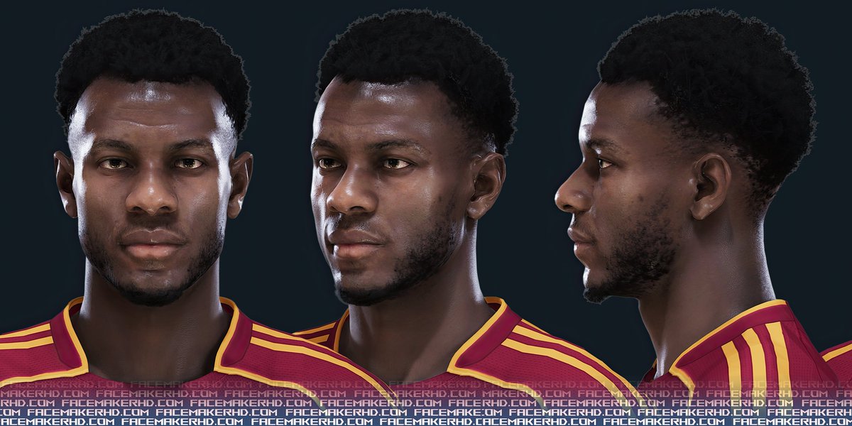 FacemakerHD's tweet photo. 🎮#efootballPes2021🎮
------------------------------------
Evan Ndicka 2025 🇨🇮 – AS Roma
👉 https://t.co/Ahlhu2rFIK
------------------------------------
#Pes2021 #efootball #EvanNdicka #ASRoma #Roma #SerieA https://t.co/FWI6mzoxB9