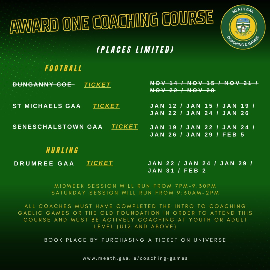 Meath GAA Coaching & Games tweet media
