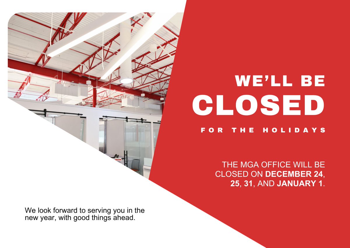 As the year wraps up, we’re grateful for our incredible clients, partners, and team. Our office will be closed Dec 24, 25, 31, and Jan 1 so our team can recharge and celebrate the season. Wishing you joyful holidays and a wonderful start to 2026.