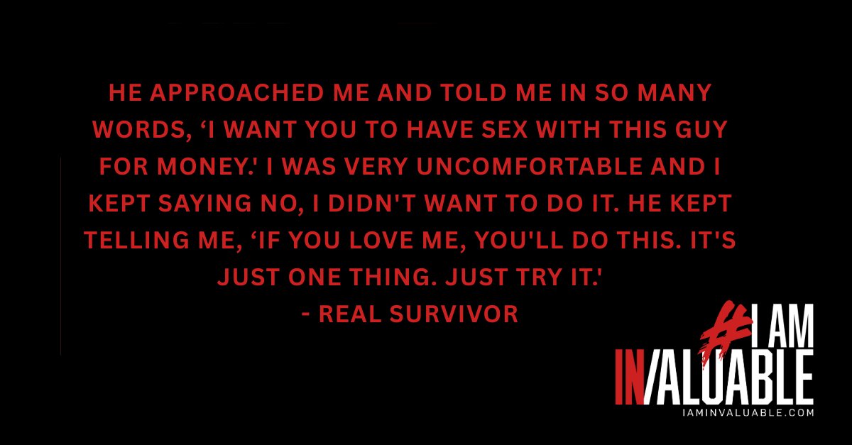 Manipulation through “love” is one of the most common tactics used by traffickers and exploiters.

If you or someone you know feels trapped, controlled, or unsafe in a relationship, call 855-FLA-SAFE for confidential support and resources.