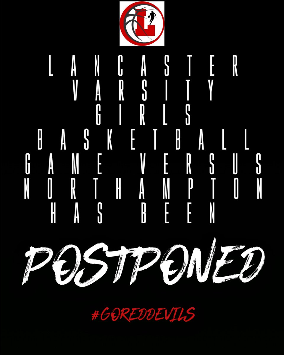 Tonight's Varsity Girls Basketball Game versus Northampton has been postponed. 

Go Red Devils!