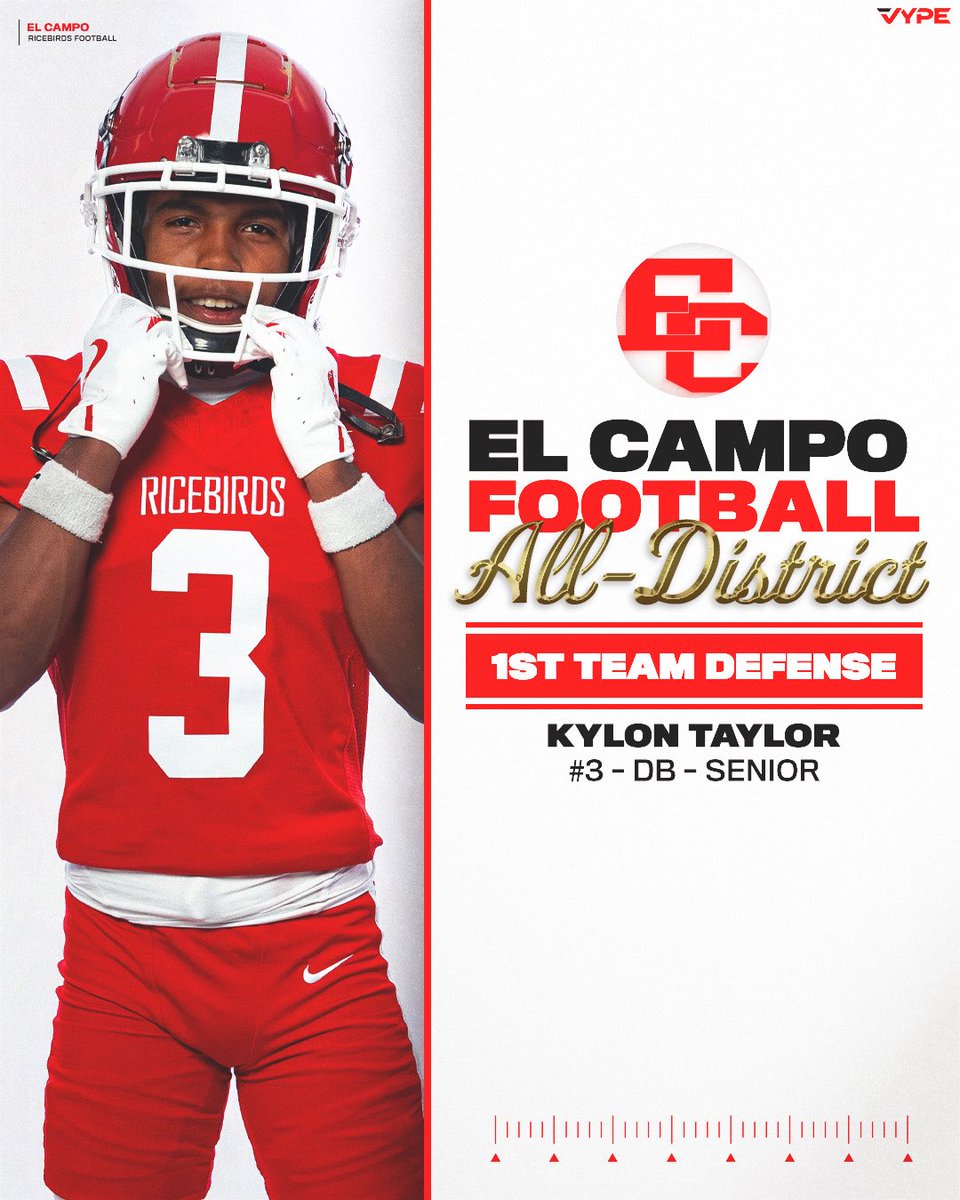 El Campo Ricebird Football tweet media