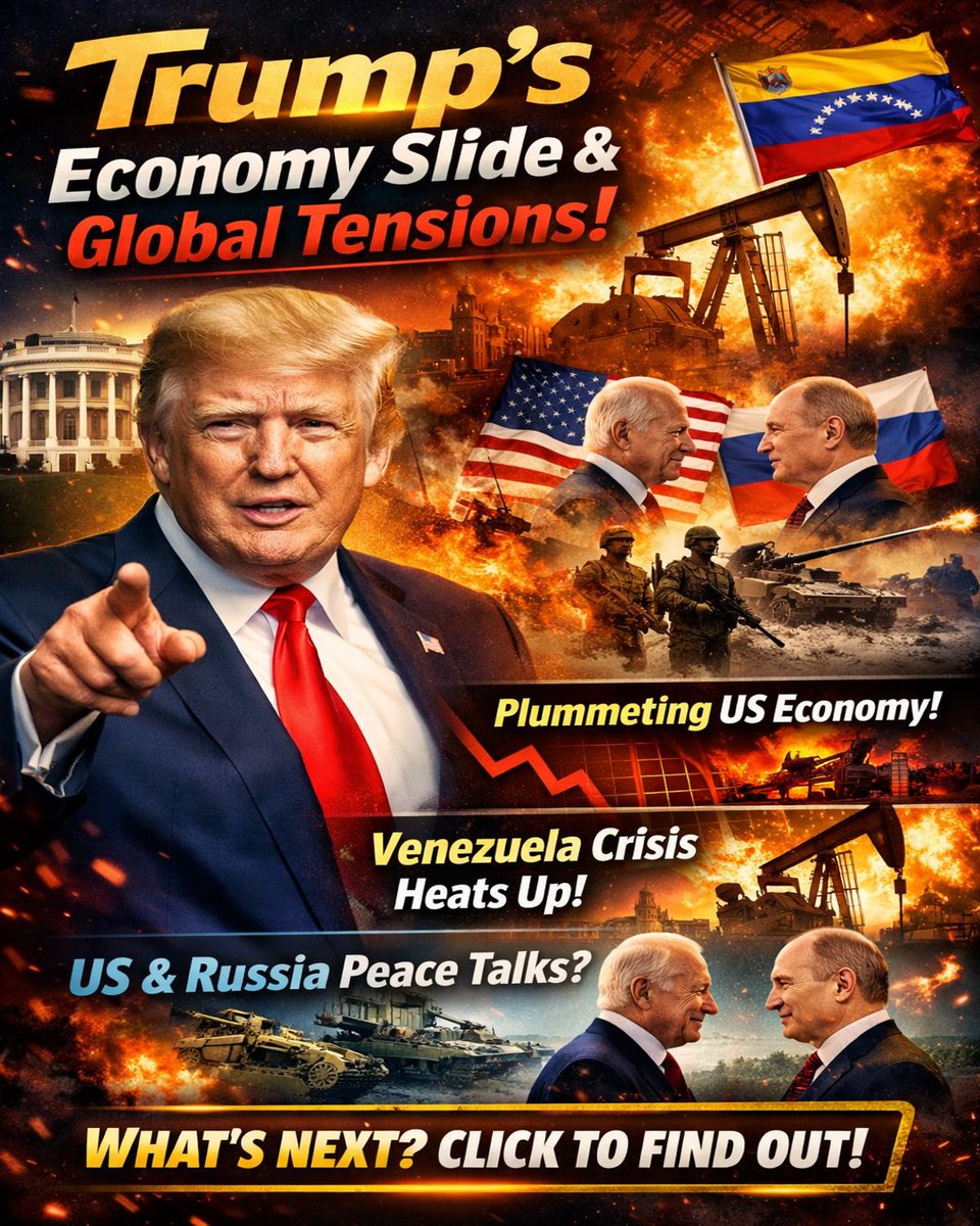 AnushilonS65076's tweet photo. Global power shifts are taking center stage 🌍. The world is watching—what comes next could reshape history.
#DonaldTrump #GlobalPolitics #USEconomy #UkraineWar #VenezuelaCrisis #DefenseBudget #WorldAffairs #BreakingNews #Geopolitics

https://t.co/gBNDGLI75p https://t.co/5AzH1KIIzd