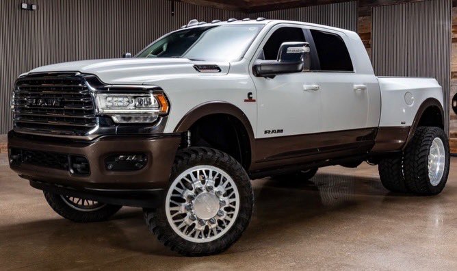 liftedtrucks's tweet image. 2024 Ram 3500 Diesel Laramie Longhorn #Dually 4x4 at our Hurst location. 23k miles #Cummins diesel engine. #TXO7345 

Too many features to list. Call (833) 640-2740 for price and more details or chat now at LiftedTrucks.com🎙️ 

Right now we have some of the nicest trucks