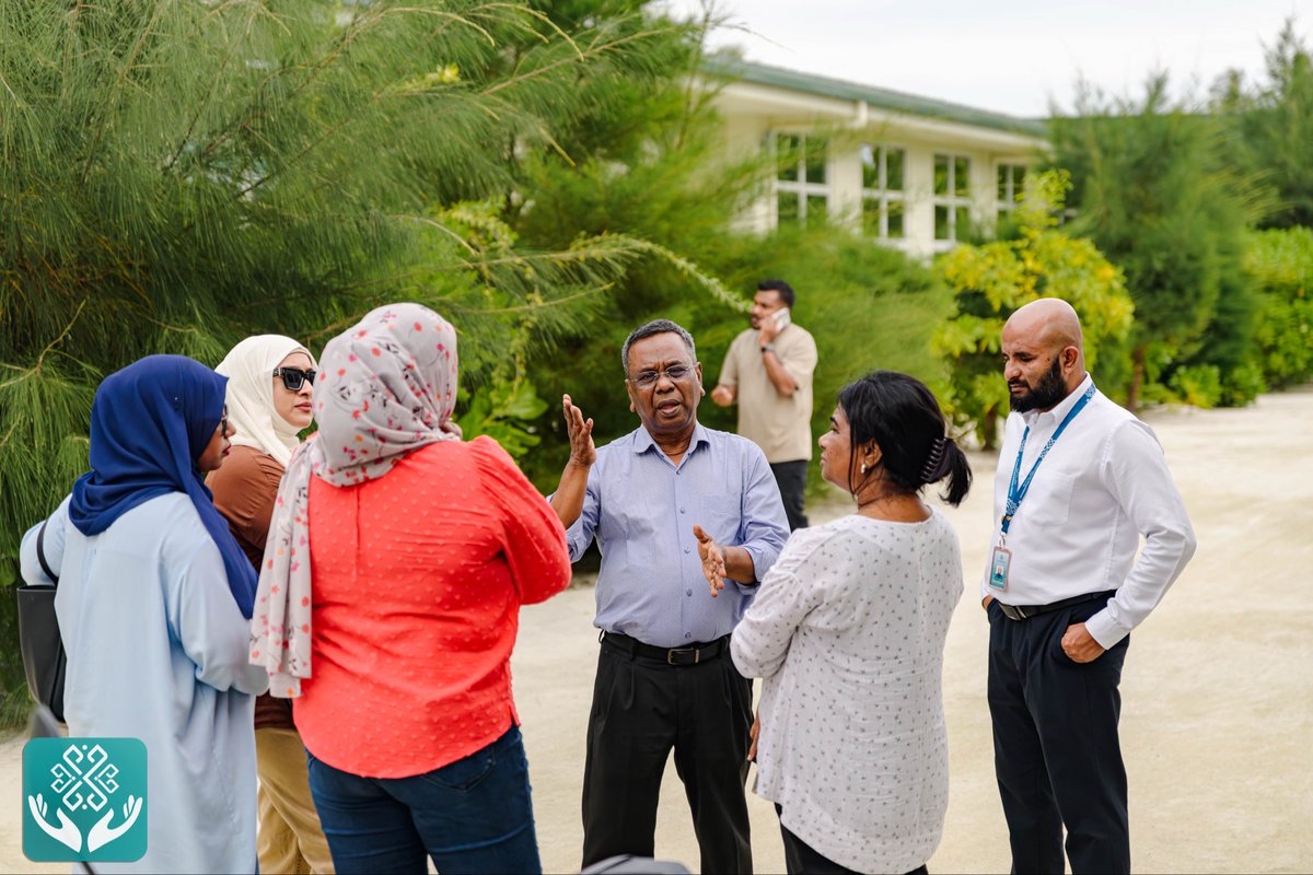 KRHmv's tweet photo. A technical delegation from the Ministry of Health, led by Minister of State Mr. Mohamed Mahir, Deputy Minister Ms. Samaha Ibrahim, and Commissioner of Quality Assurance Uza. Thasleema Usman, conducted an on-site inspection of the proposed multi-storey building today. Accompanied by CEO Ms. Nazima Ali and members of the Senior Management Team, the delegation reviewed the site to finalize the project scope and ensure all technical and quality requirements are integrated into the final plan.

@MoHmv 
@governmentmv 
@presidencymv