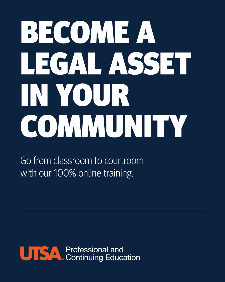 UTSA Professional and Continuing Education (PaCE) tweet media