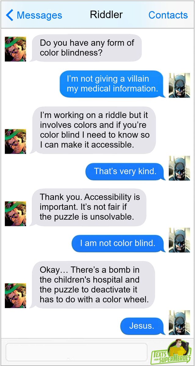 From Superheroes tweet media