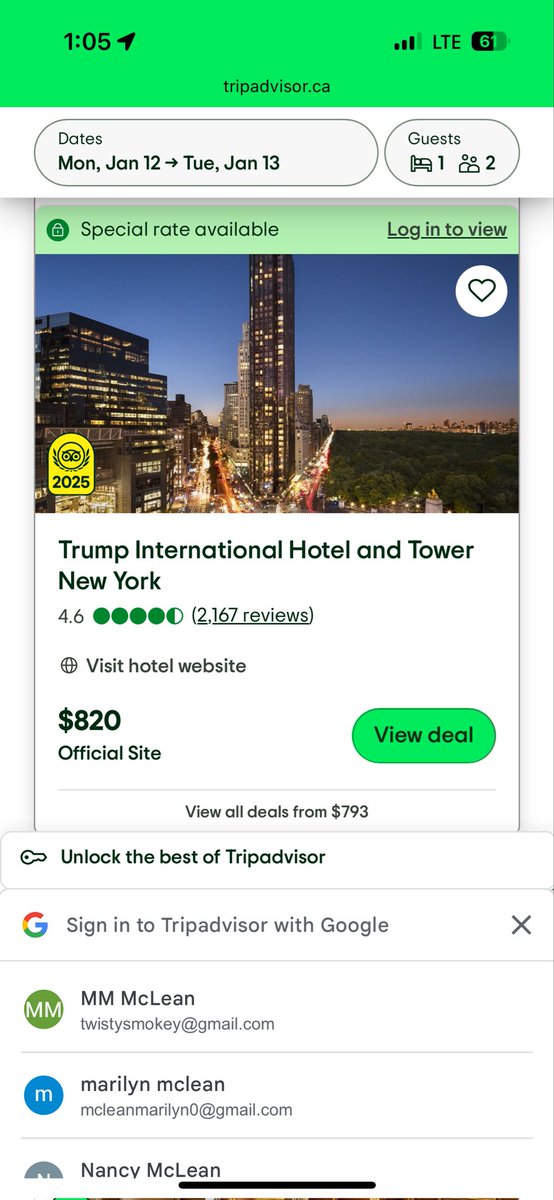 MR10053043's tweet photo. @realDonaldTrump 
You said in your speech about affordable hotel prices. Maybe you could start with your own. Not affordable to 90% or more of Americans. This is 1 night. https://t.co/AANDGk7aYr