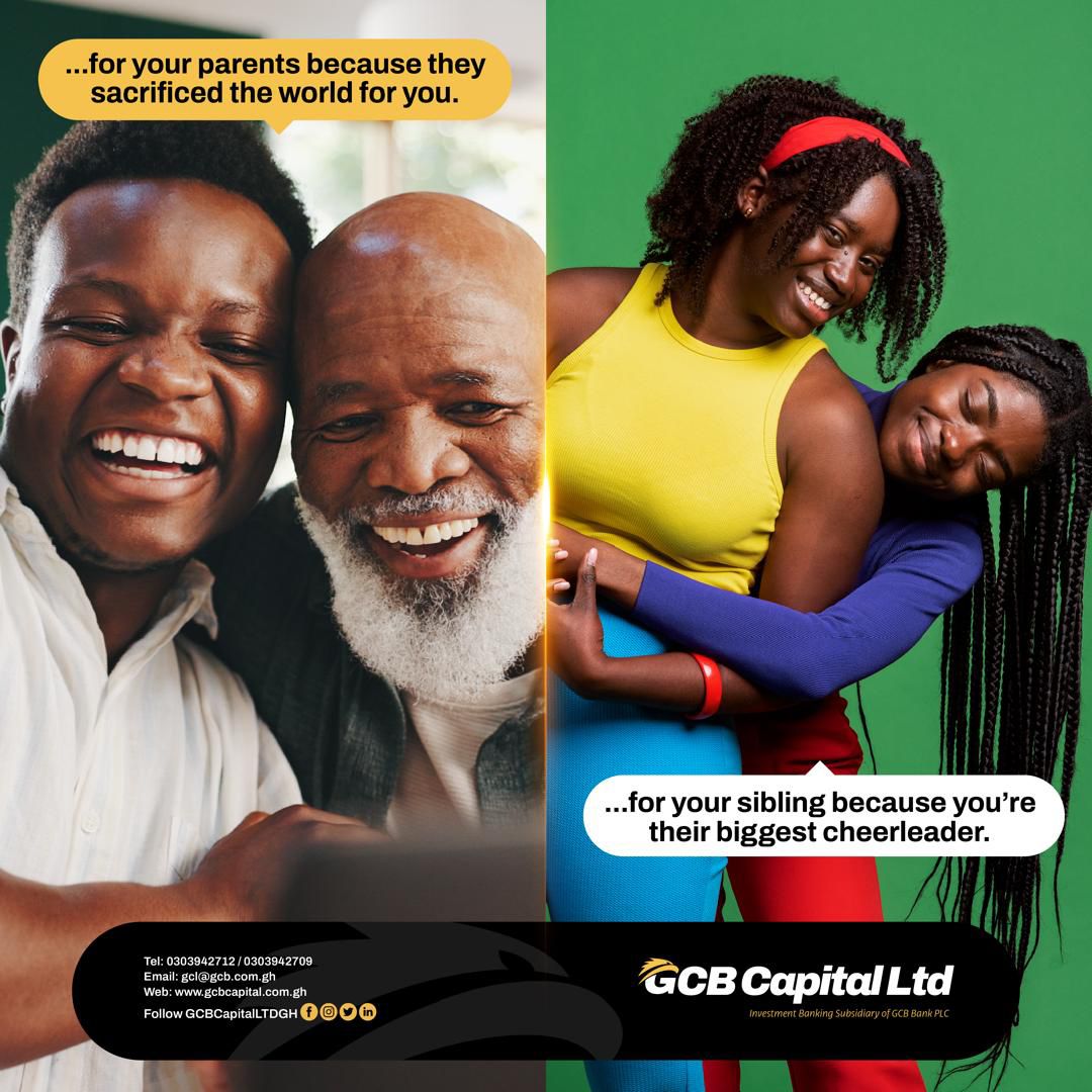 gcbcapitalltdgh's tweet photo. Not everyone needs another item. Some people need a long term value. So for the people you’re rooting for, give them something that grows. Give them an investment.
#GCBCapitalLtd #gcbcapitalltdgh #GCL #RootingForYou #GEGiftVoucher #InvestmentGiftVoucher #MoneyWithMeaning https://t.co/Ay01BNJv2H