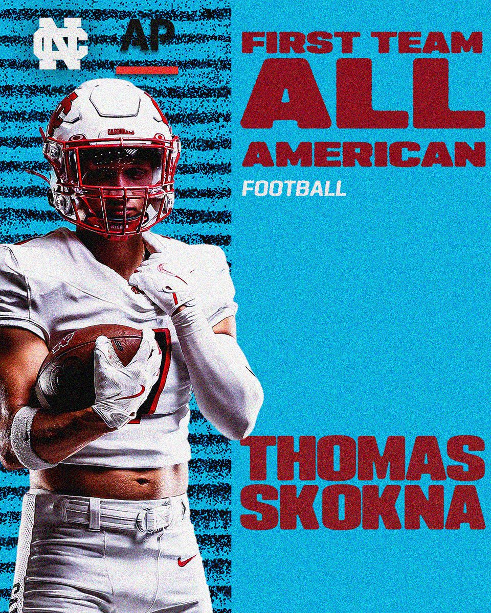 NCC_Athletics's tweet image. Thomas Skokna, Cortez Jones and Rahmareon Roby joined Sullivan on the First Team list!