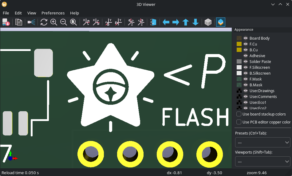 TIL you can do polygon clipping in KiCad. I did this entirely in the PCB editor