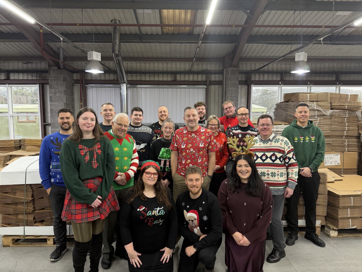 Polyvine's tweet image. Some of the Polyvine team today celebrating the run up to Christmas🎄

Our area sales managers are at head office for a couple of days which means the Christmas jumpers are out and plenty of chocolate is being consumed!

#polyvine #christmas #christmasjumpers